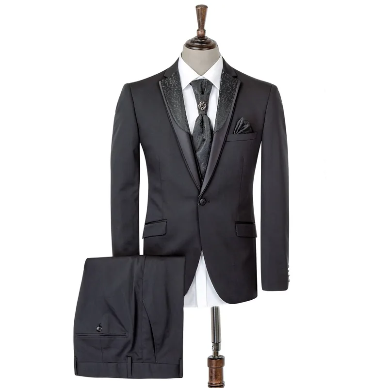 Black formal tuxedo