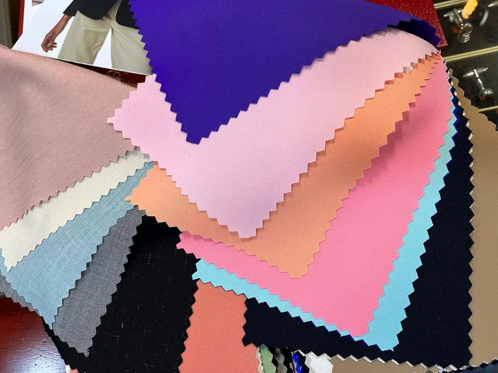 Fabric colour selection