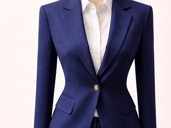 Navy ladies’ suit