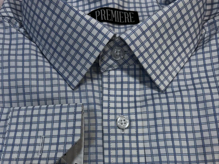 S. PREMIERE checked shirt
